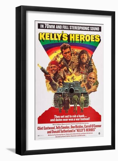 Kelly's Heroes-null-Framed Art Print