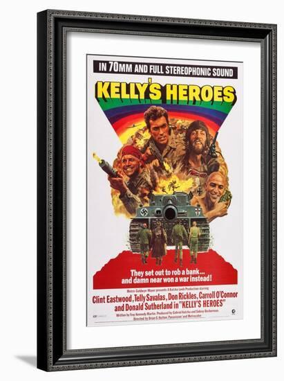 Kelly's Heroes-null-Framed Art Print