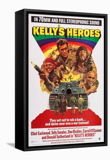 Kelly's Heroes-null-Framed Stretched Canvas