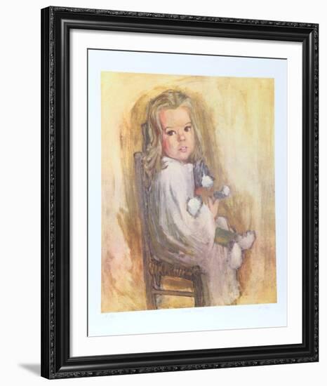 Kelly Sweet Cheeks-David K^ Stone-Framed Collectable Print