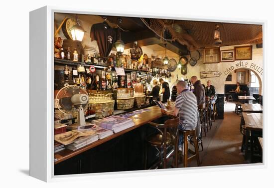 Kellys Cellars Pub, Belfast, Northern Ireland, 2010-Peter Thompson-Framed Premier Image Canvas