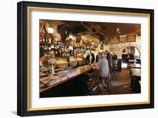 Kellys Cellars Pub, Belfast, Northern Ireland, 2010-Peter Thompson-Framed Photographic Print