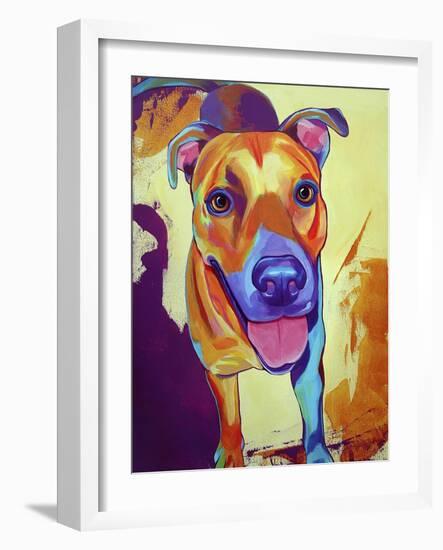 Kelsea Dog-Corina St. Martin-Framed Giclee Print