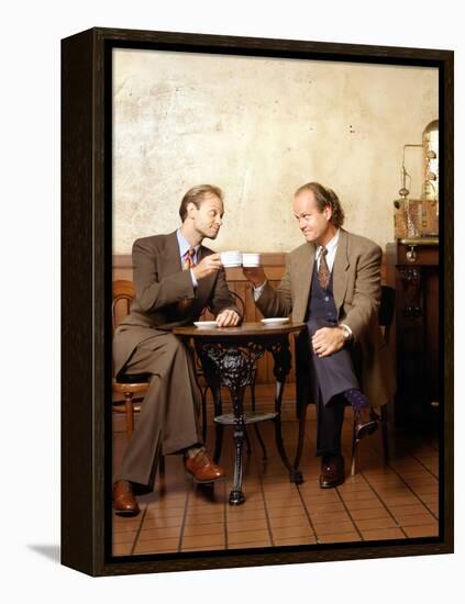 KELSEY GRAMMER; DAVID HYDE PIERCE. "FRASIER-TV" [1993].-null-Framed Premier Image Canvas