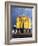 KELSEY GRAMMER; JOHN MAHONEY; PERI GILPIN; JANE LEEVES; DAVID HYDE PIERCE. "FRASIER-TV" [1993].-null-Framed Photographic Print