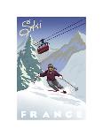 Ski France-Kem Mcnair-Giclee Print