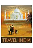 Visit India-Kem Mcnair-Art Print