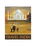 Travel India-Kem Mcnair-Framed Art Print