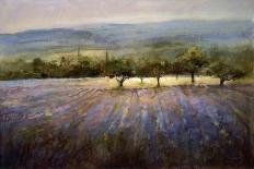 Lavender & Orchard Impression-Ken Hildrew-Mounted Art Print