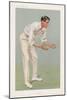 Ken Hutchings English Cricketer-Spy (Leslie M. Ward)-Mounted Art Print