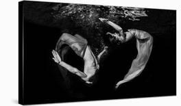 Grace Underwater-Ken Kiefer-Stretched Canvas