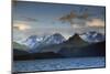 Kenai Mountains and Kachemak Bay, Homer, Alaska, USA, at Sunset-Michel Hersen-Mounted Photographic Print
