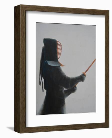 Kendo Warrior-Lincoln Seligman-Framed Giclee Print