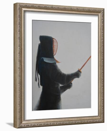 Kendo Warrior-Lincoln Seligman-Framed Giclee Print