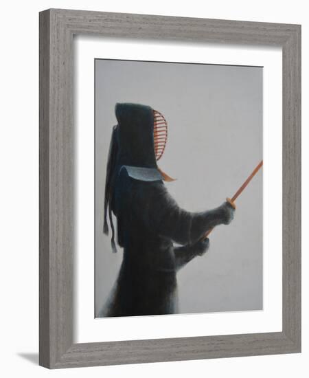 Kendo Warrior-Lincoln Seligman-Framed Giclee Print