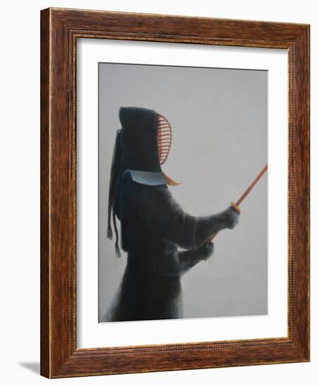 Kendo Warrior-Lincoln Seligman-Framed Giclee Print