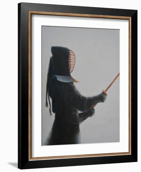 Kendo Warrior-Lincoln Seligman-Framed Giclee Print