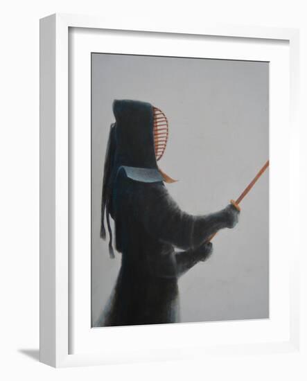 Kendo Warrior-Lincoln Seligman-Framed Giclee Print