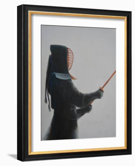 Kendo Warrior-Lincoln Seligman-Framed Giclee Print