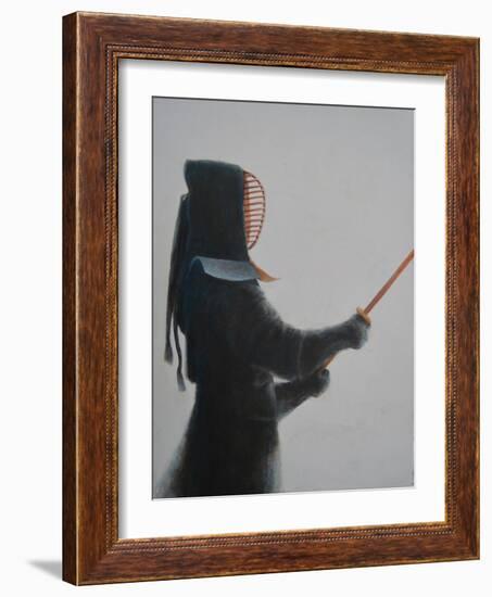 Kendo Warrior-Lincoln Seligman-Framed Giclee Print