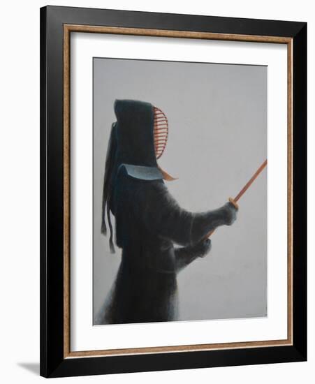 Kendo Warrior-Lincoln Seligman-Framed Giclee Print