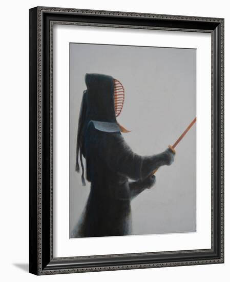 Kendo Warrior-Lincoln Seligman-Framed Giclee Print