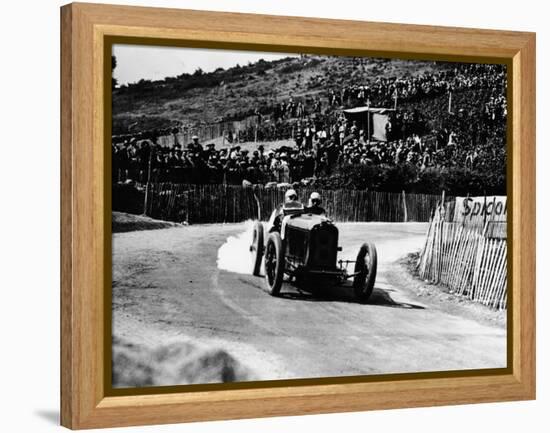 Kenelm Lee Guinness in a 6 Cylinder Sunbeam, French Grand Prix, Lyons, 1924-null-Framed Premier Image Canvas