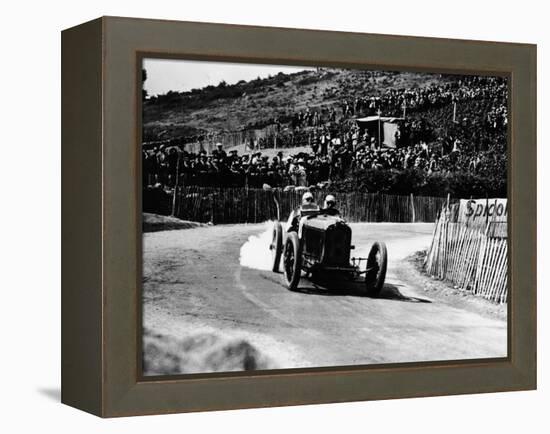 Kenelm Lee Guinness in a 6 Cylinder Sunbeam, French Grand Prix, Lyons, 1924-null-Framed Premier Image Canvas