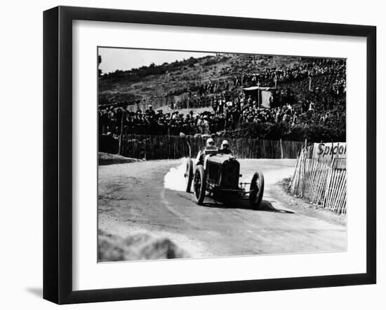Kenelm Lee Guinness in a 6 Cylinder Sunbeam, French Grand Prix, Lyons, 1924-null-Framed Photographic Print