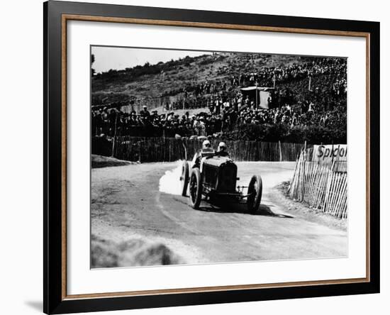 Kenelm Lee Guinness in a 6 Cylinder Sunbeam, French Grand Prix, Lyons, 1924--Framed Photographic Print