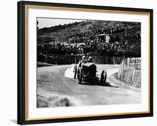 Kenelm Lee Guinness in a 6 Cylinder Sunbeam, French Grand Prix, Lyons, 1924-null-Framed Photographic Print