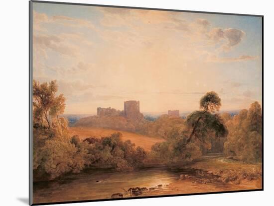 Kenilworth Castle, C.1827-Peter De Wint-Mounted Giclee Print