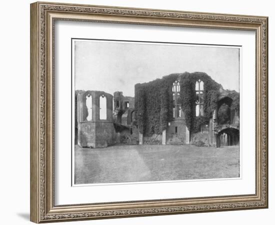 Kenilworth Castle, England, Late 19th Century-John L Stoddard-Framed Giclee Print