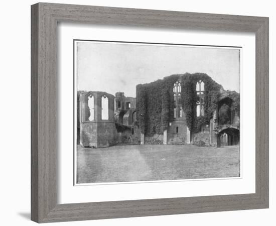 Kenilworth Castle, England, Late 19th Century-John L Stoddard-Framed Giclee Print