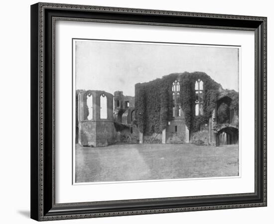 Kenilworth Castle, England, Late 19th Century-John L Stoddard-Framed Giclee Print