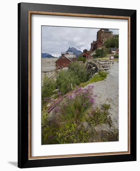 Kennecott Copper Mine, Mccarthy, Wrangell St. Elias National Park, Alaska, USA-Ellen Clark-Framed Photographic Print