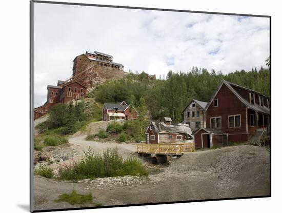 Kennecott Copper Mine, Mccarthy, Wrangell St. Elias National Park, Alaska, USA-Ellen Clark-Mounted Photographic Print