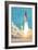 Kennedy Space Center, Cape Canaveral, Florida-Lantern Press-Framed Art Print