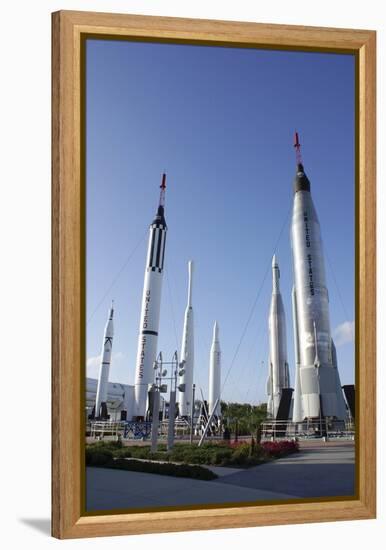 Kennedy Space Center Rocket Garden-Mark Williamson-Framed Premier Image Canvas