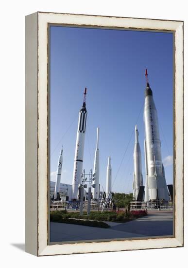 Kennedy Space Center Rocket Garden-Mark Williamson-Framed Premier Image Canvas