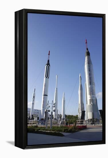 Kennedy Space Center Rocket Garden-Mark Williamson-Framed Premier Image Canvas