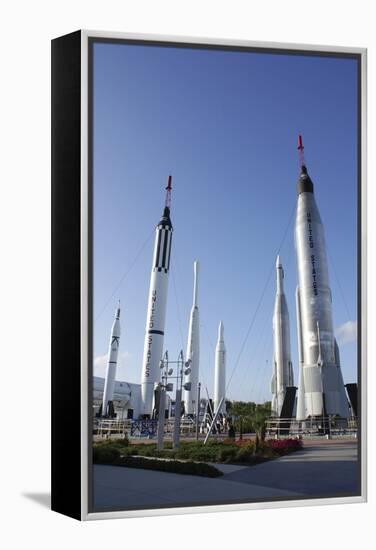 Kennedy Space Center Rocket Garden-Mark Williamson-Framed Premier Image Canvas