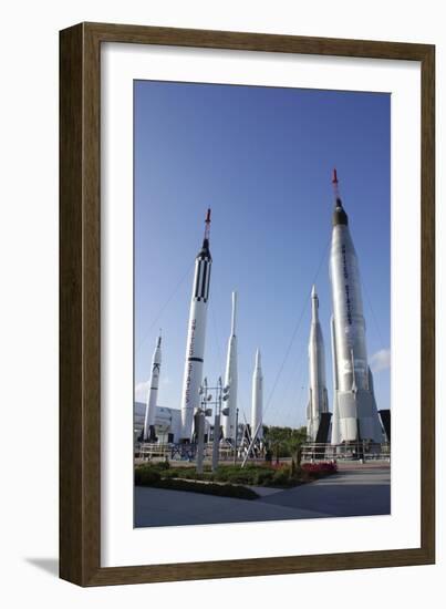 Kennedy Space Center Rocket Garden-Mark Williamson-Framed Photographic Print