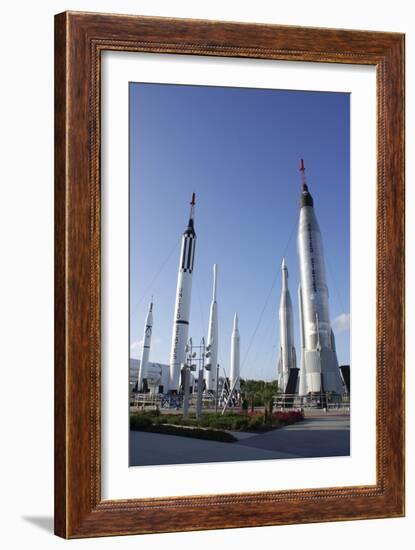 Kennedy Space Center Rocket Garden-Mark Williamson-Framed Photographic Print