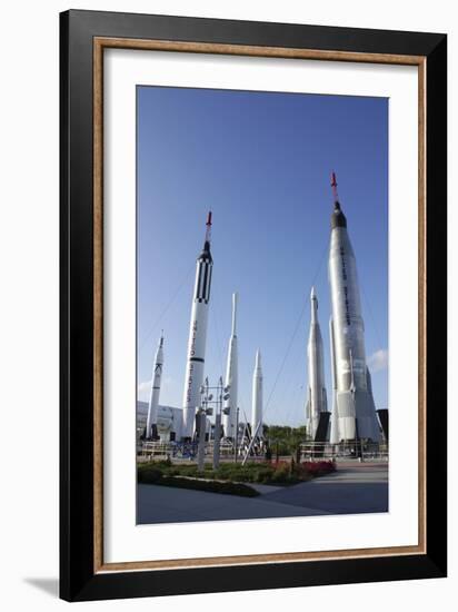 Kennedy Space Center Rocket Garden-Mark Williamson-Framed Photographic Print
