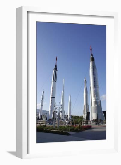 Kennedy Space Center Rocket Garden-Mark Williamson-Framed Photographic Print