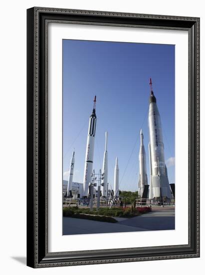 Kennedy Space Center Rocket Garden-Mark Williamson-Framed Photographic Print