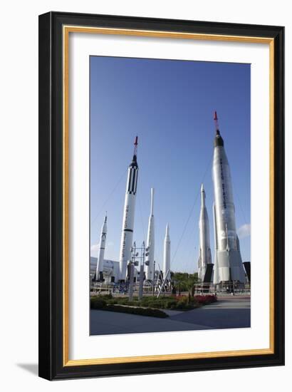 Kennedy Space Center Rocket Garden-Mark Williamson-Framed Photographic Print