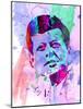 Kennedy Watercolor 2-Anna Malkin-Mounted Art Print