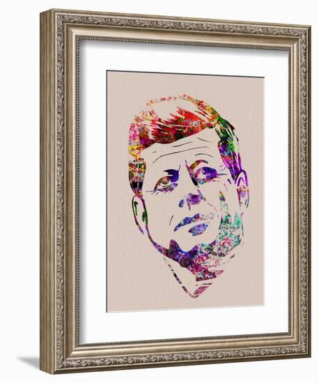 Kennedy Watercolor-Anna Malkin-Framed Art Print